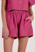 Fuchsia Dress Shorts