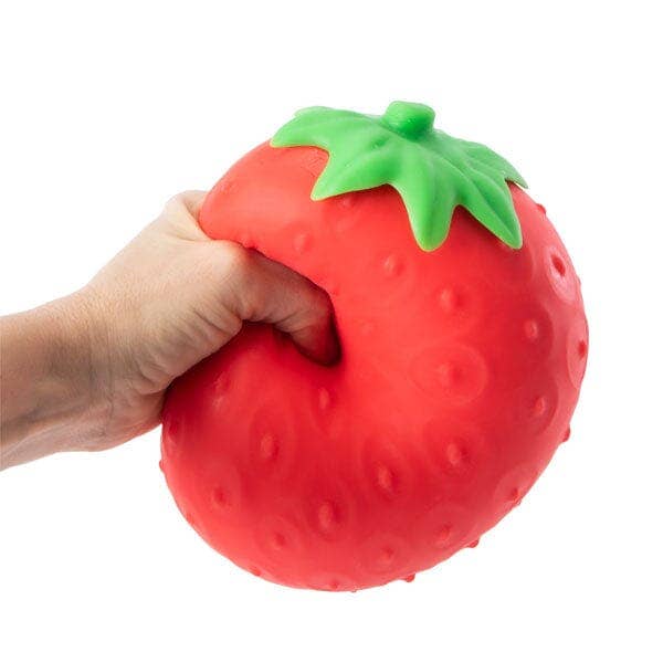 Showcase - RMS® SmushMart™ Giant Scented Strawberry Squishy 1pc