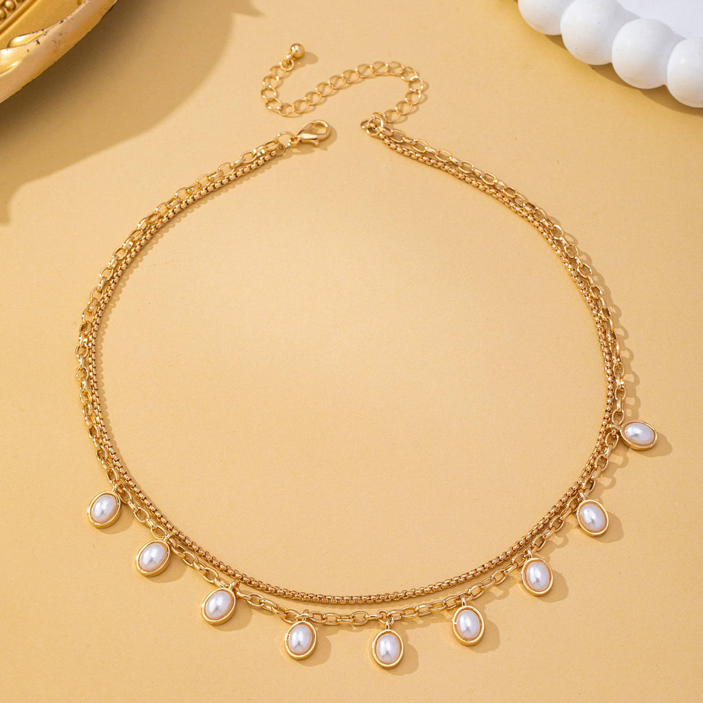 Layered Charm Necklace | 80N93660