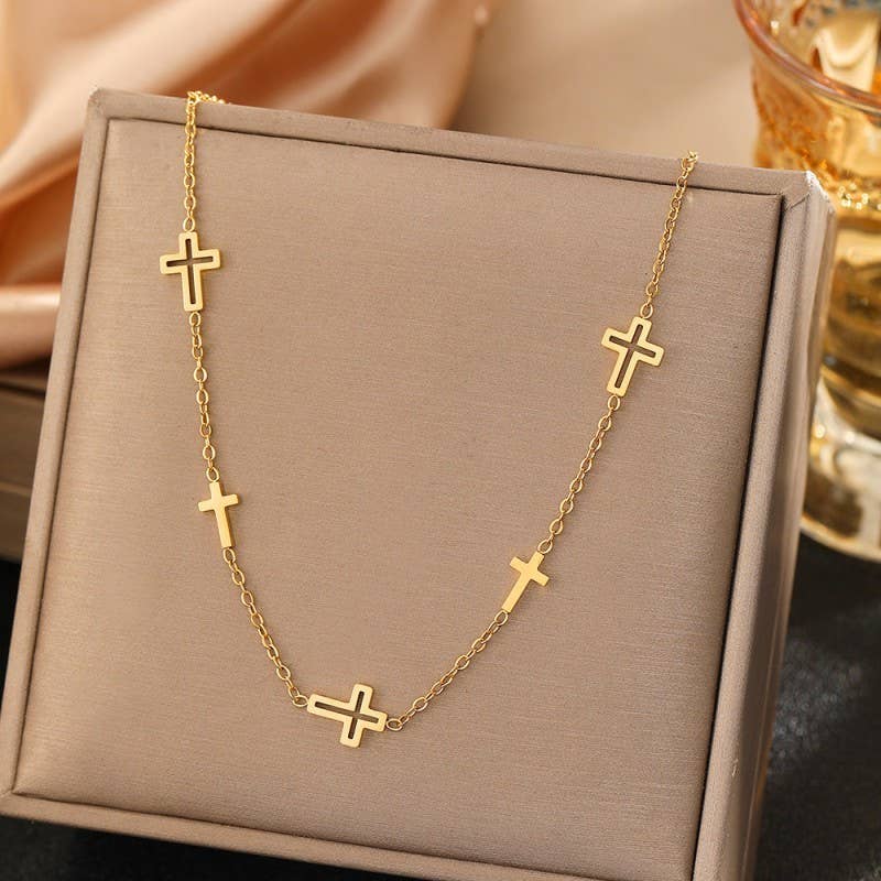 CROSS NECKLACE | 40NK9742