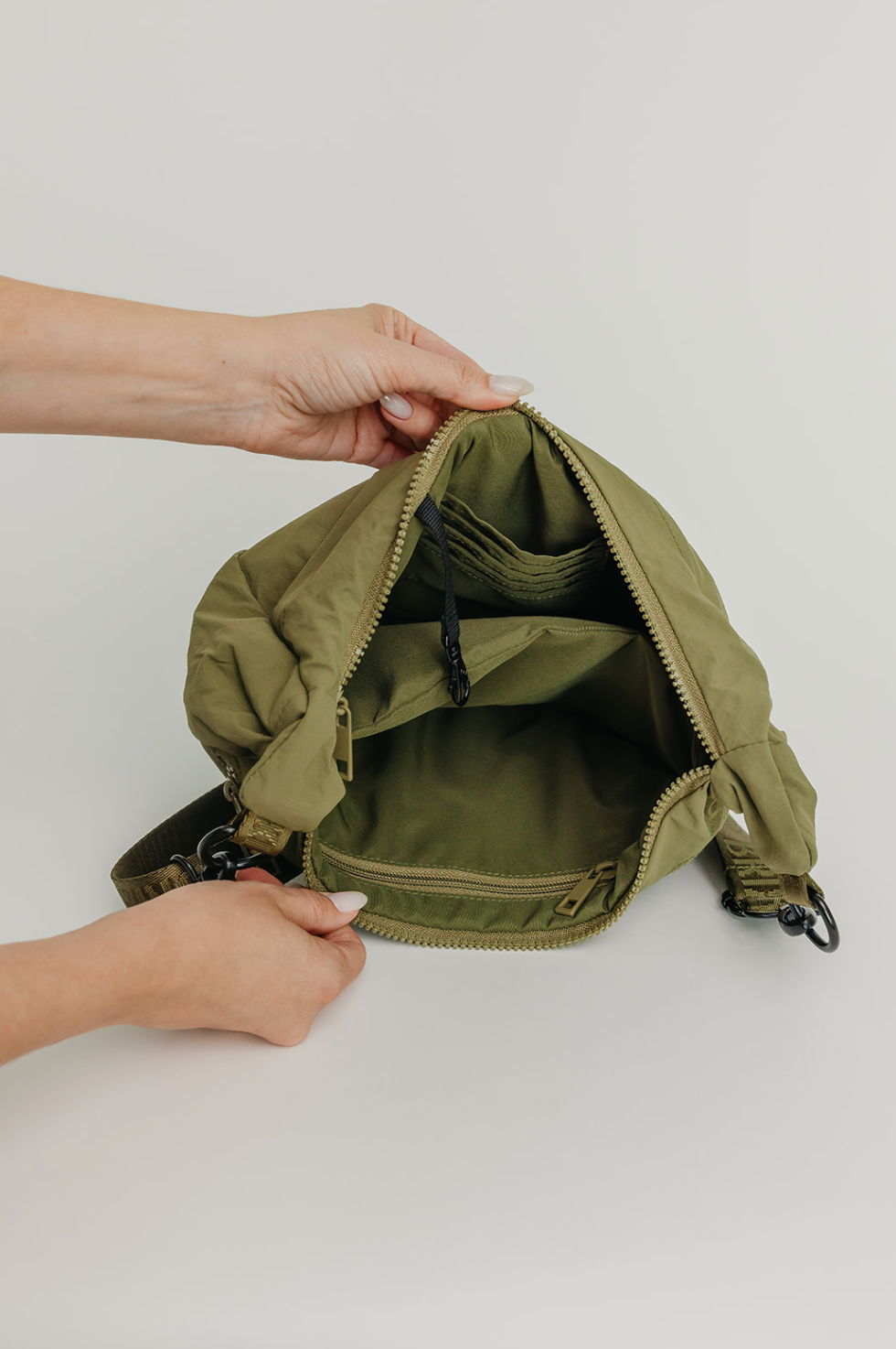 Brixley Bags - Basil Crescent Bag