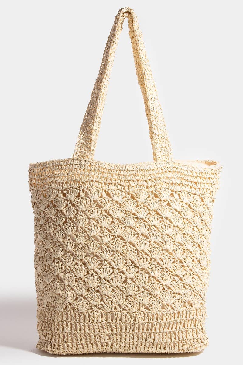 Braided Deep Tote Bag