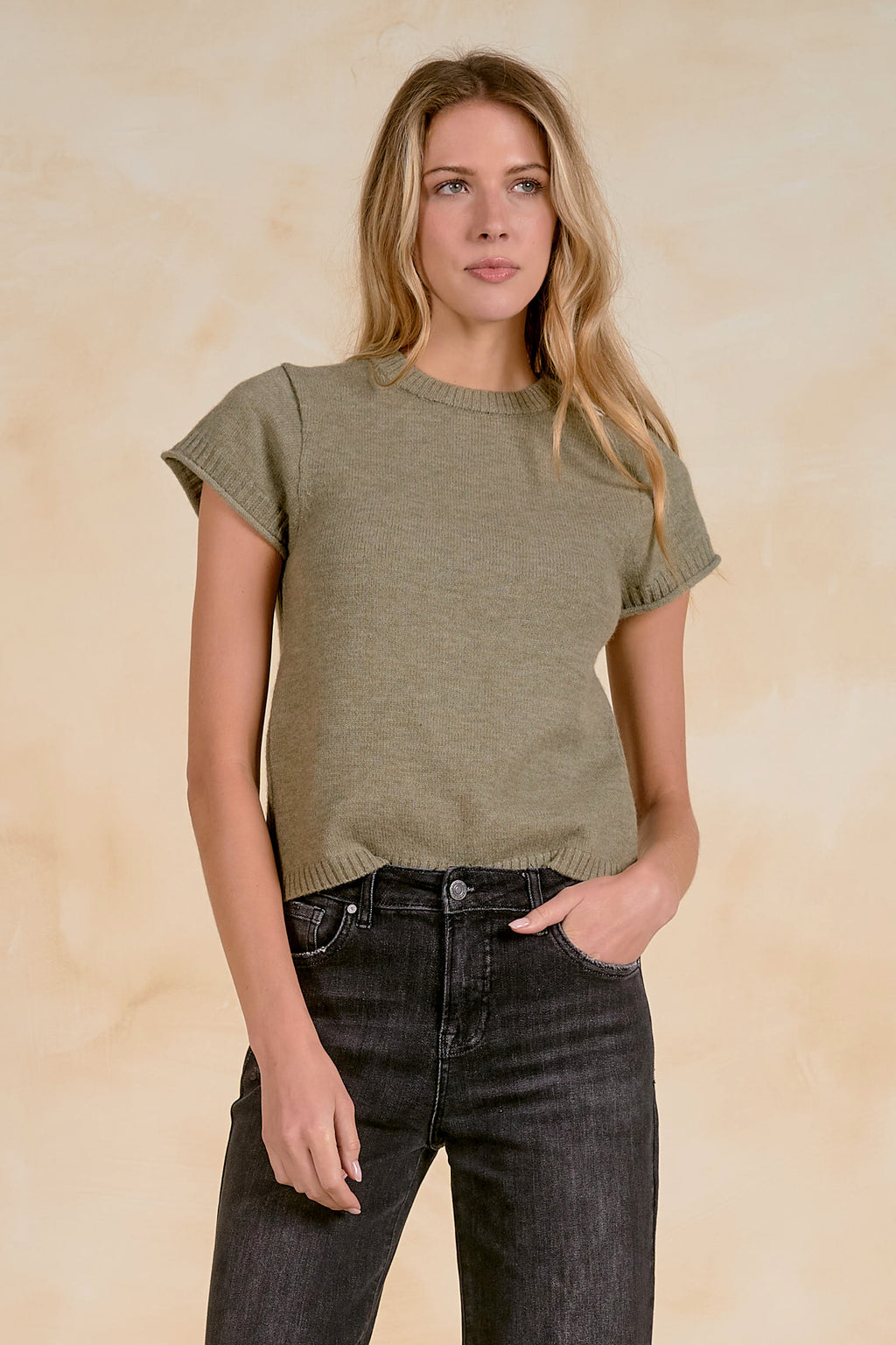Light Olive Sweater