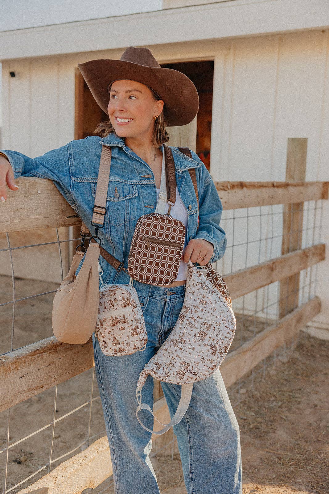 Brixley Bags - Outlaw Crescent Bag