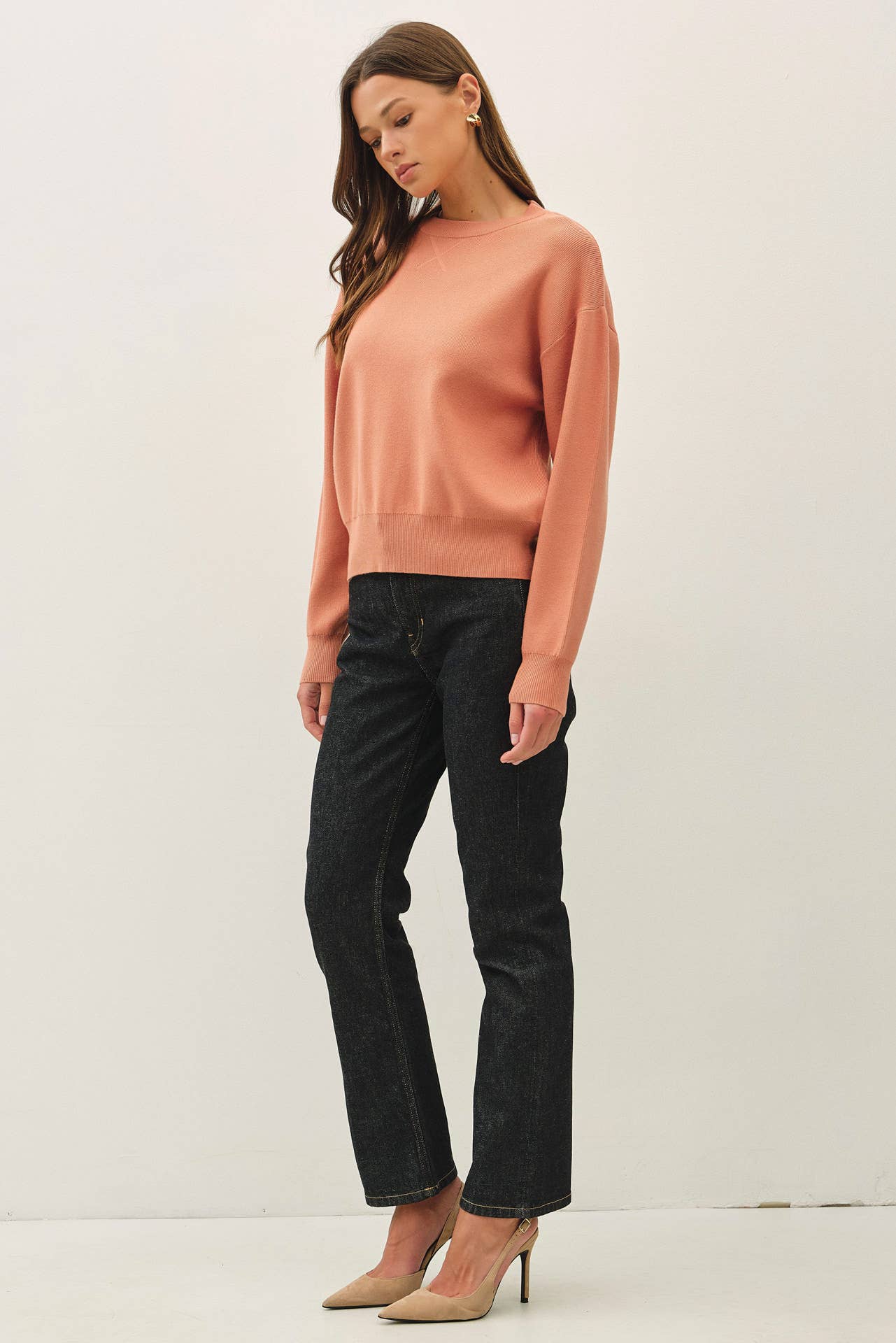 BOYFRIEND FIT PULLOVER