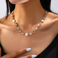 Multi Gemstone Opal Necklace | 80N93406
