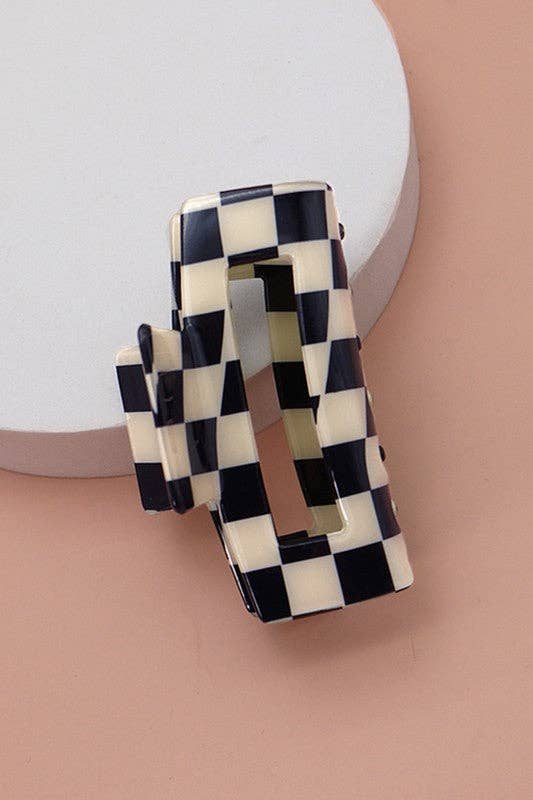RECTANGLE HAIR CLAW CLIP