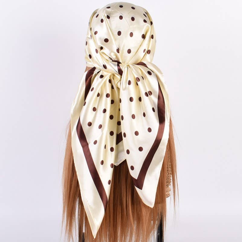 POLKA DOT BANDANA SCARF | 40SC694