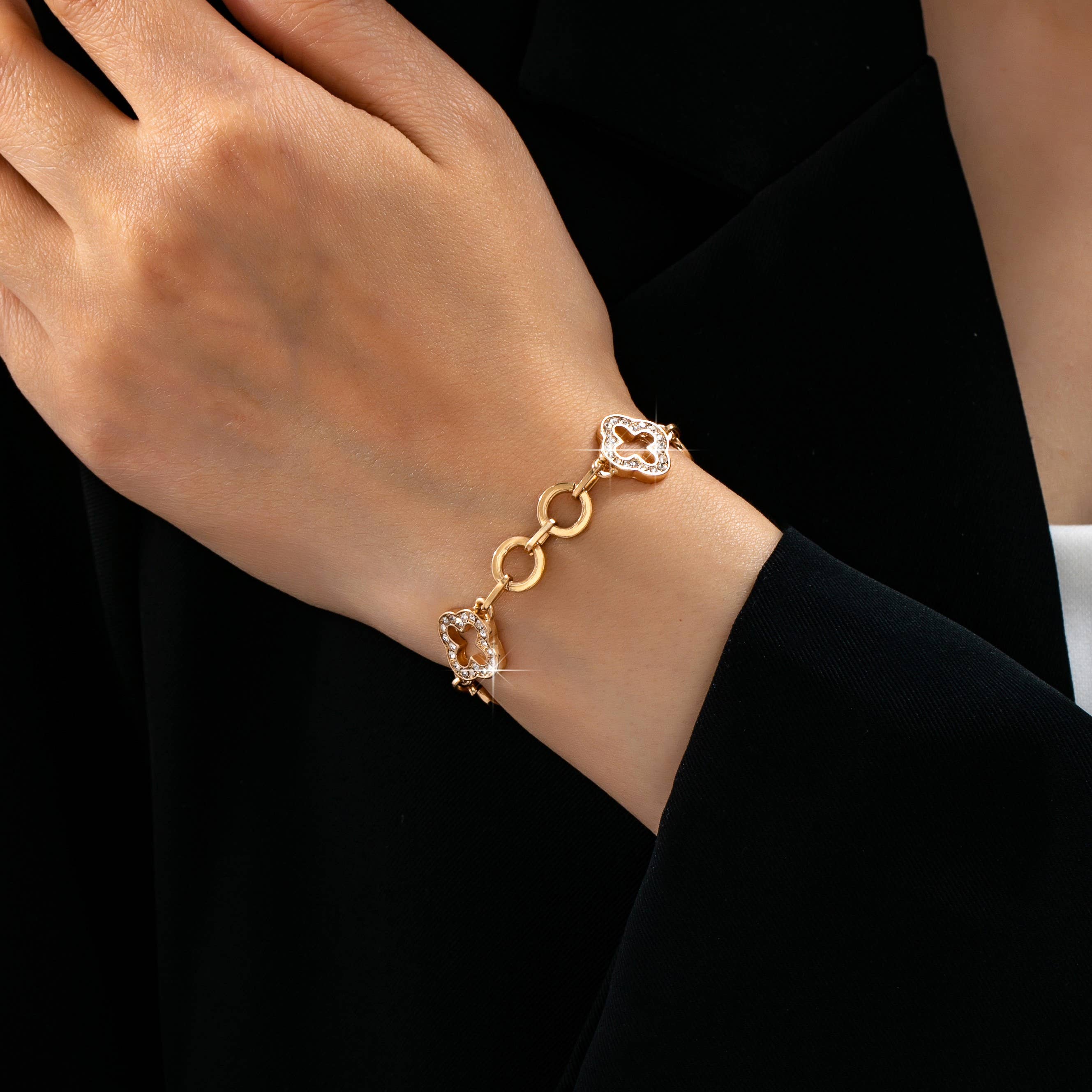 Clover Link Bracelet