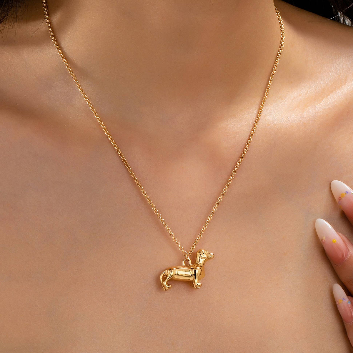 Dachshund Dog Necklace | 80N93008