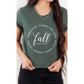 Fall Favorites Circle Graphic Tee