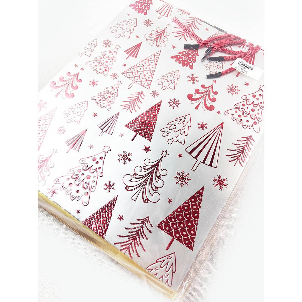 Love and Repeat - Christmas Tree Design Gift Bag