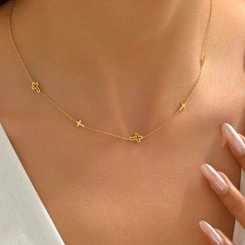 CROSS NECKLACE | 40NK9742
