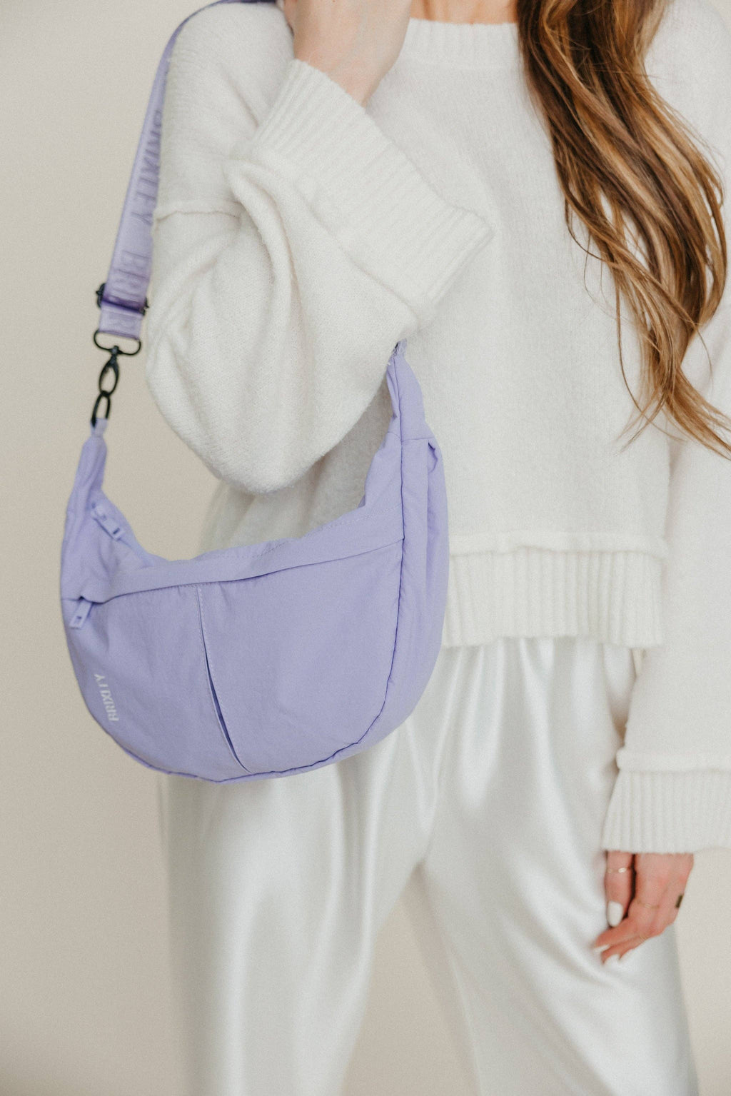 Brixley Bags - Periwinkle Crescent Bag
