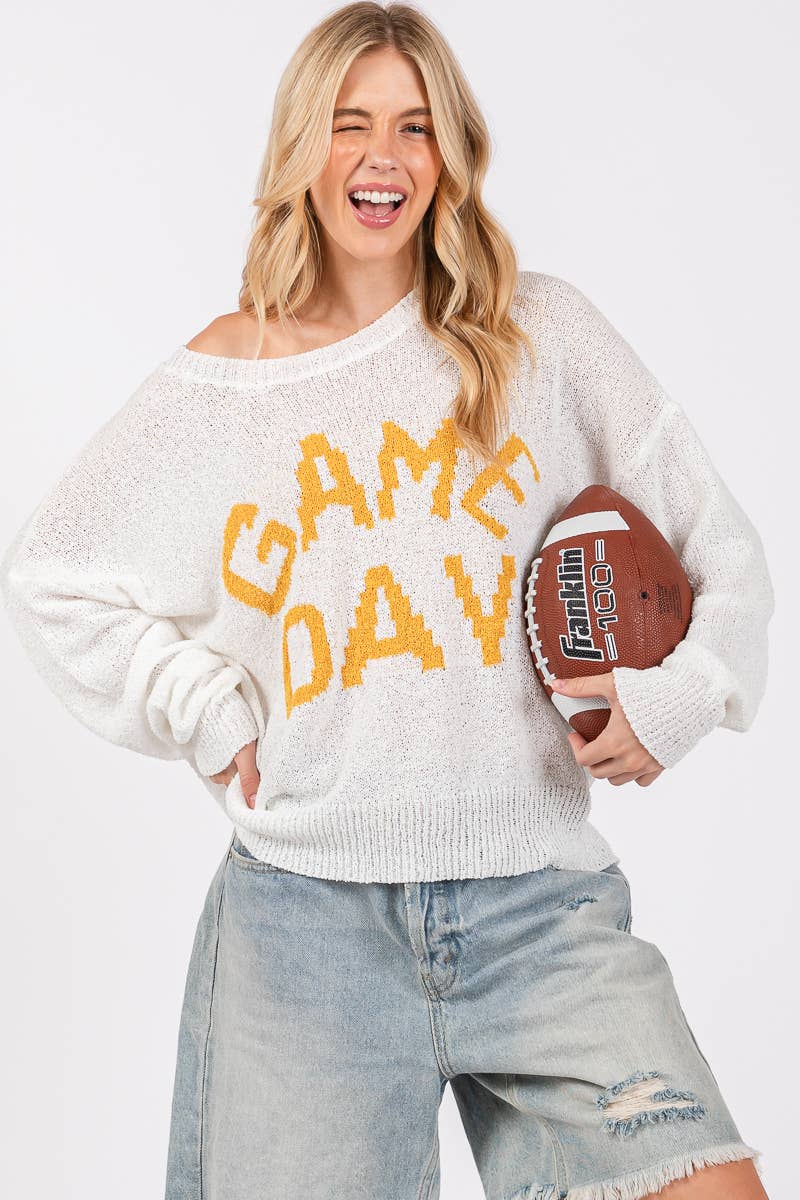 GAME DAY CREWNECK SWEATER