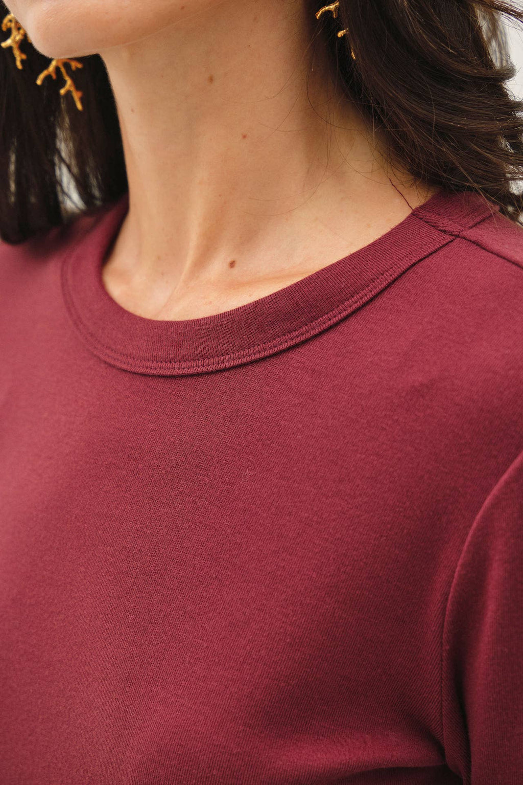 Be Cool - NEW COLOR-ROUND NECK LONG SLEEVE KNIT TOP