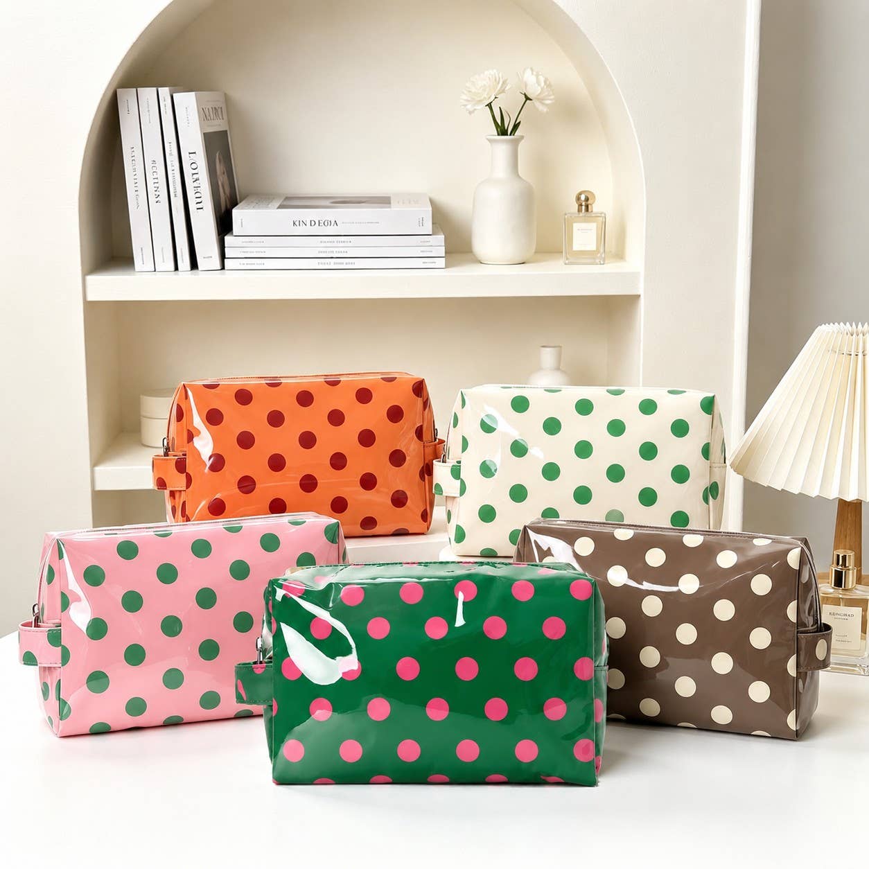 POLKA DOT COSMETIC BAG |40P630