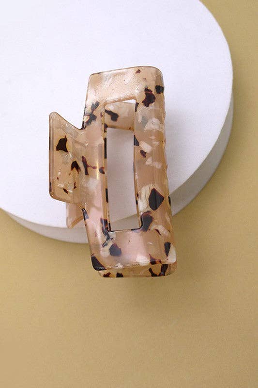 RECTANGLE HAIR CLAW CLIP