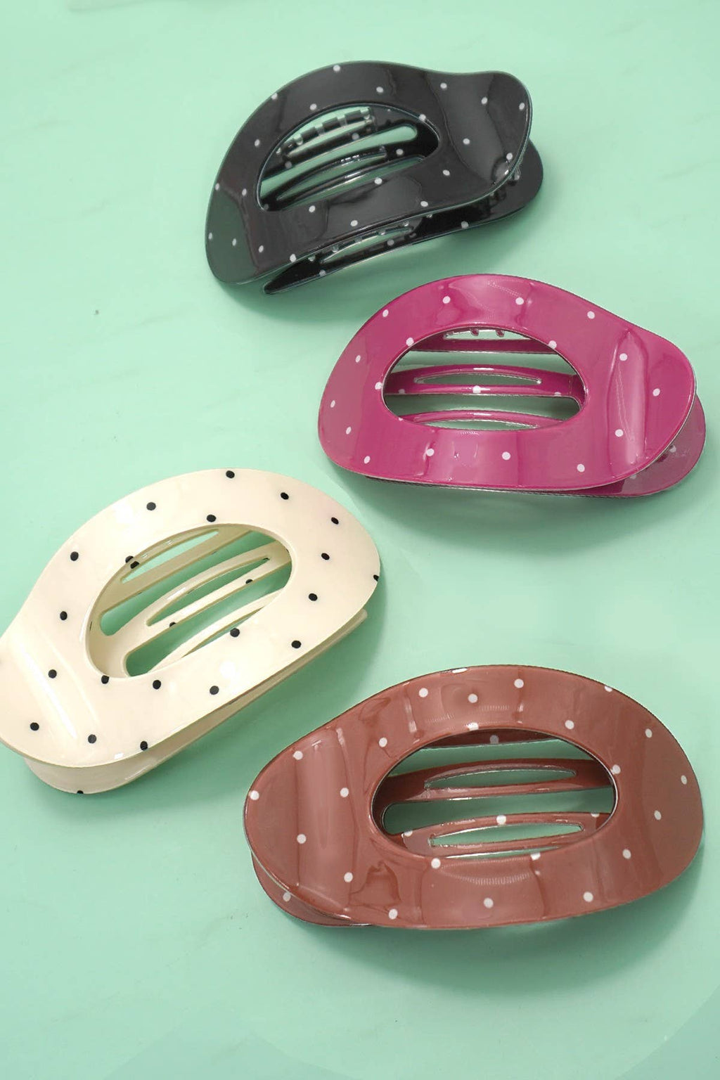 Oval Hair Claw Clips  | 40H1050
