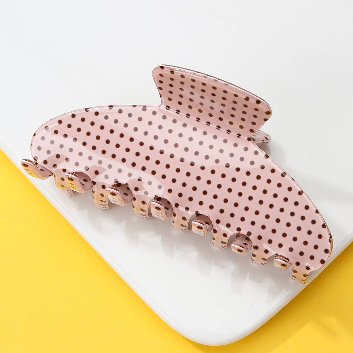 JOSSLYN by wall to wall - Polka Dot Hair Claw Clip | 40H1052