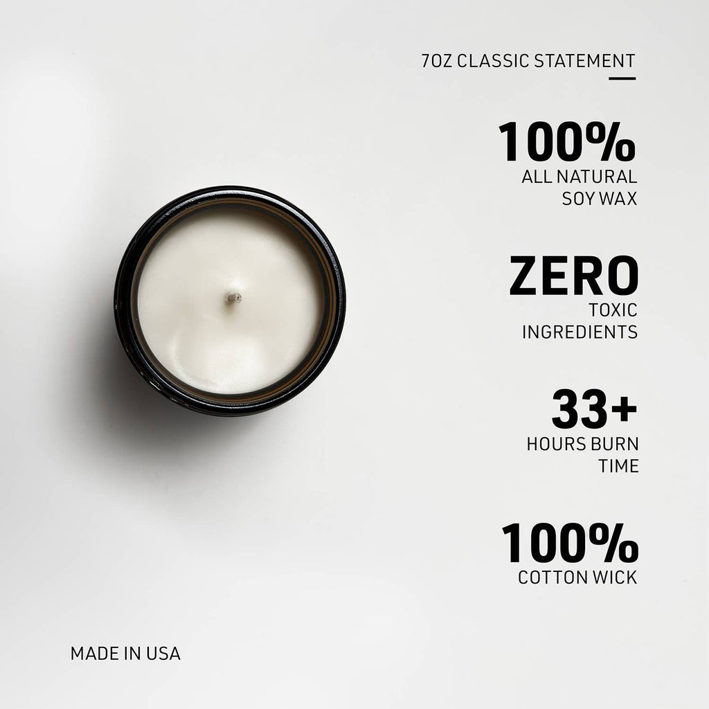 Milkhouse Candle Company - Caramel Corn | 7 oz Classic Statement Candle