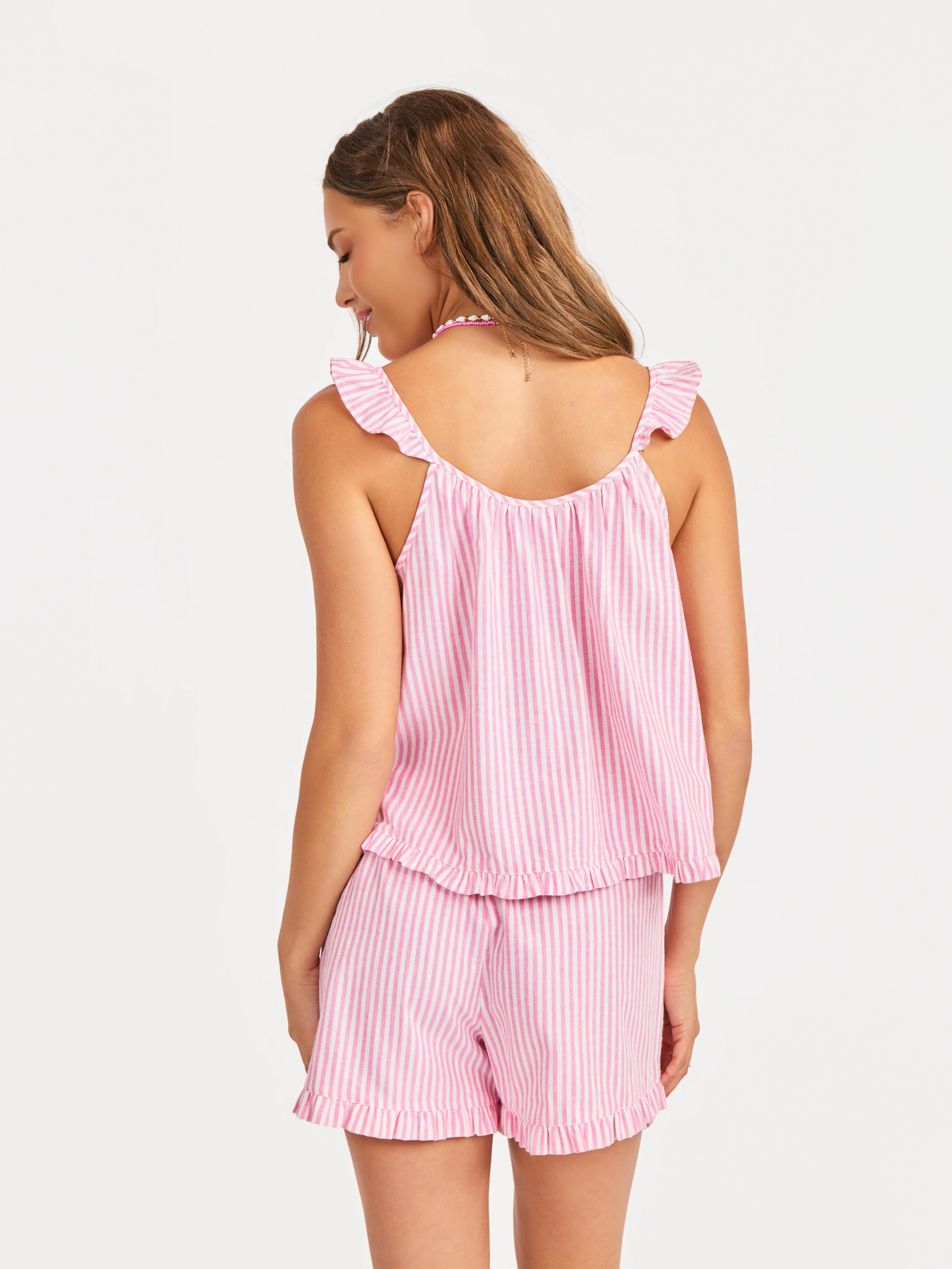 Jetset Ruffle Top and Shorts Set – The Funky Zebras Pella