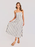 Sweetgrass Stripe Midi Dress