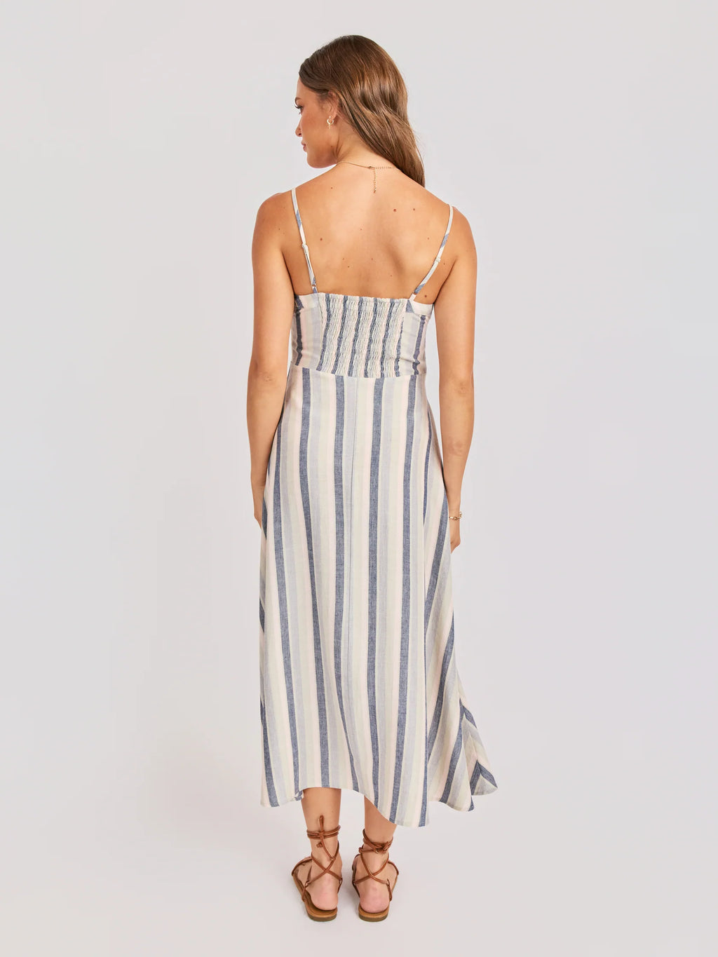 Sweetgrass Stripe Midi Dress