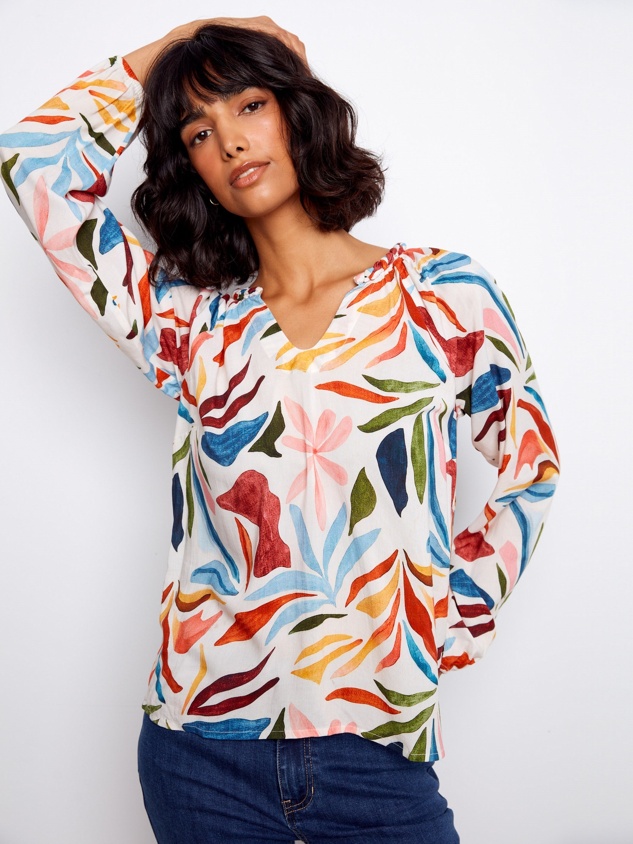 Crisp Morning Blouse