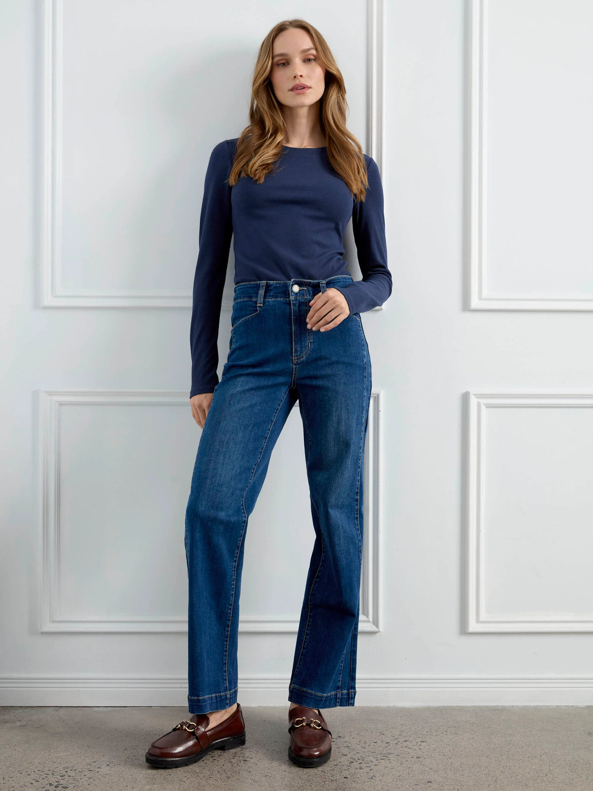 Indigo Panel Denim