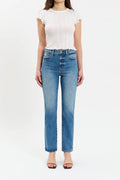 Smarty Pant High Rise Slim Straight