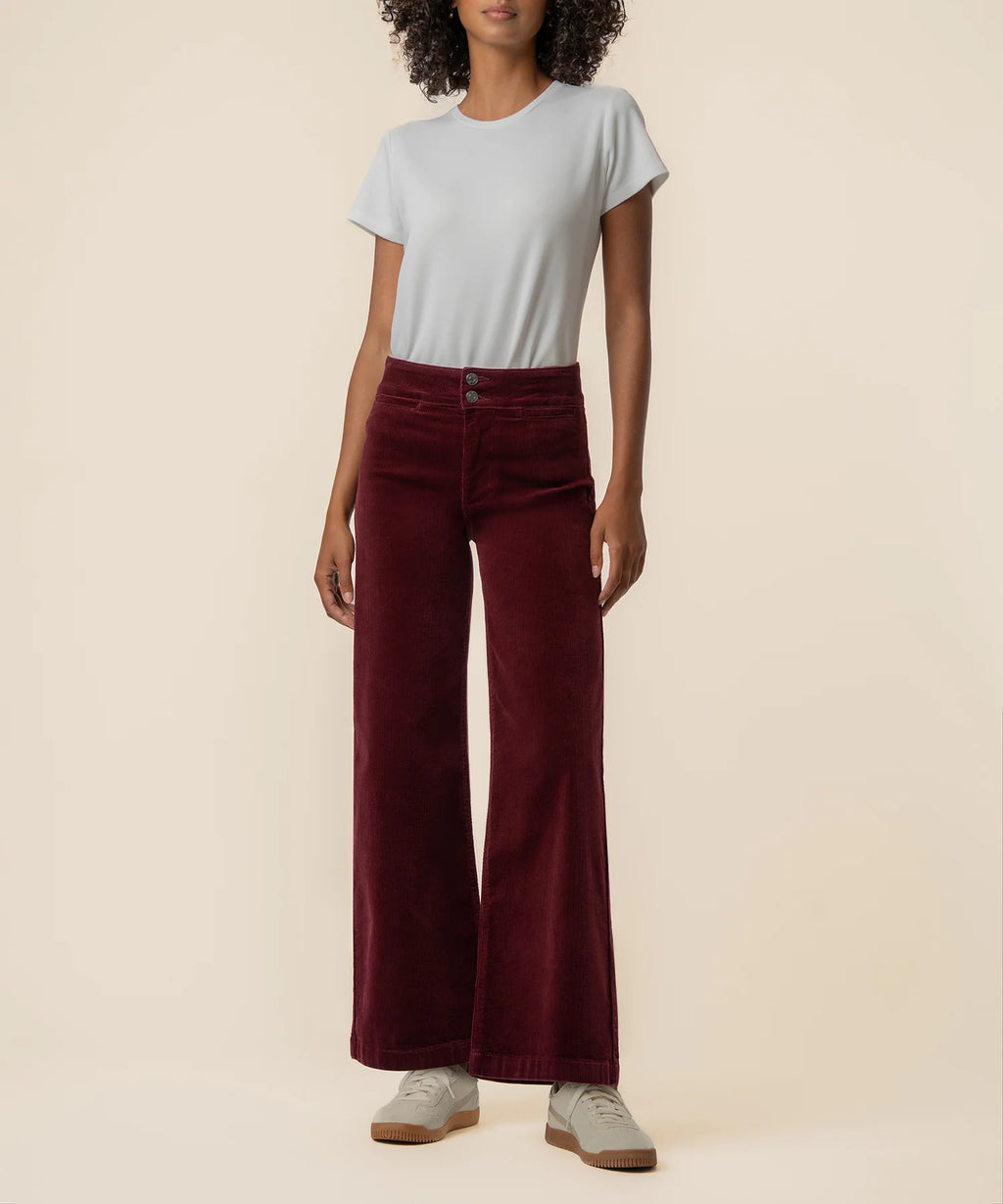 Kut Meg Cord- Dark Cherry