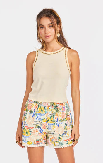 Riptide Embroidered Tank