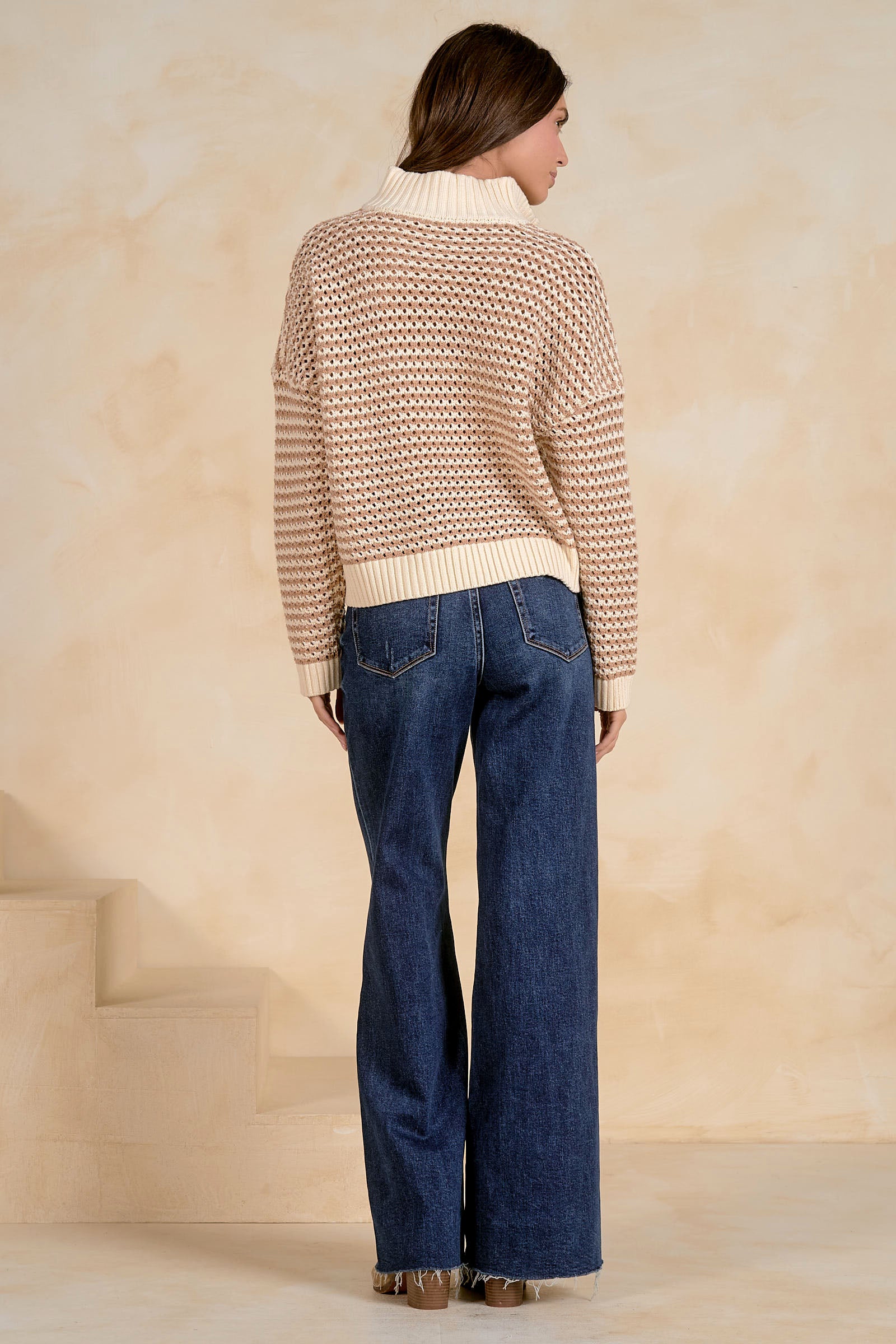 ELAN Natural Sweater