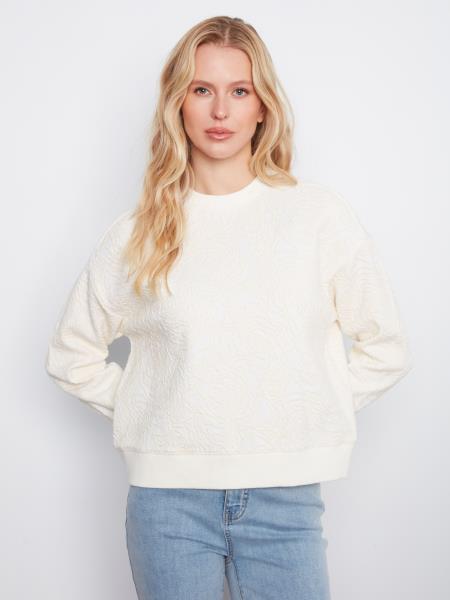 Buttercream Floral Sweatshirt