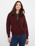 Briar Denim Collar Sweater