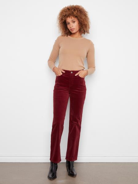 Merlot Straight Leg Pants
