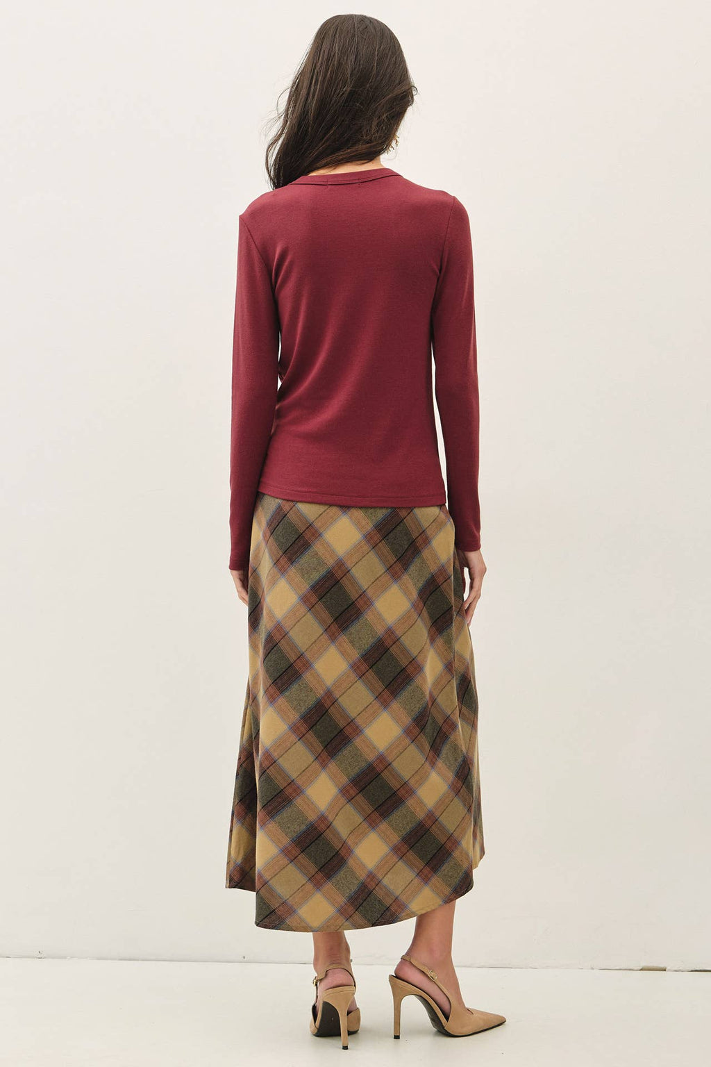 Be Cool - NEW COLOR-ROUND NECK LONG SLEEVE KNIT TOP
