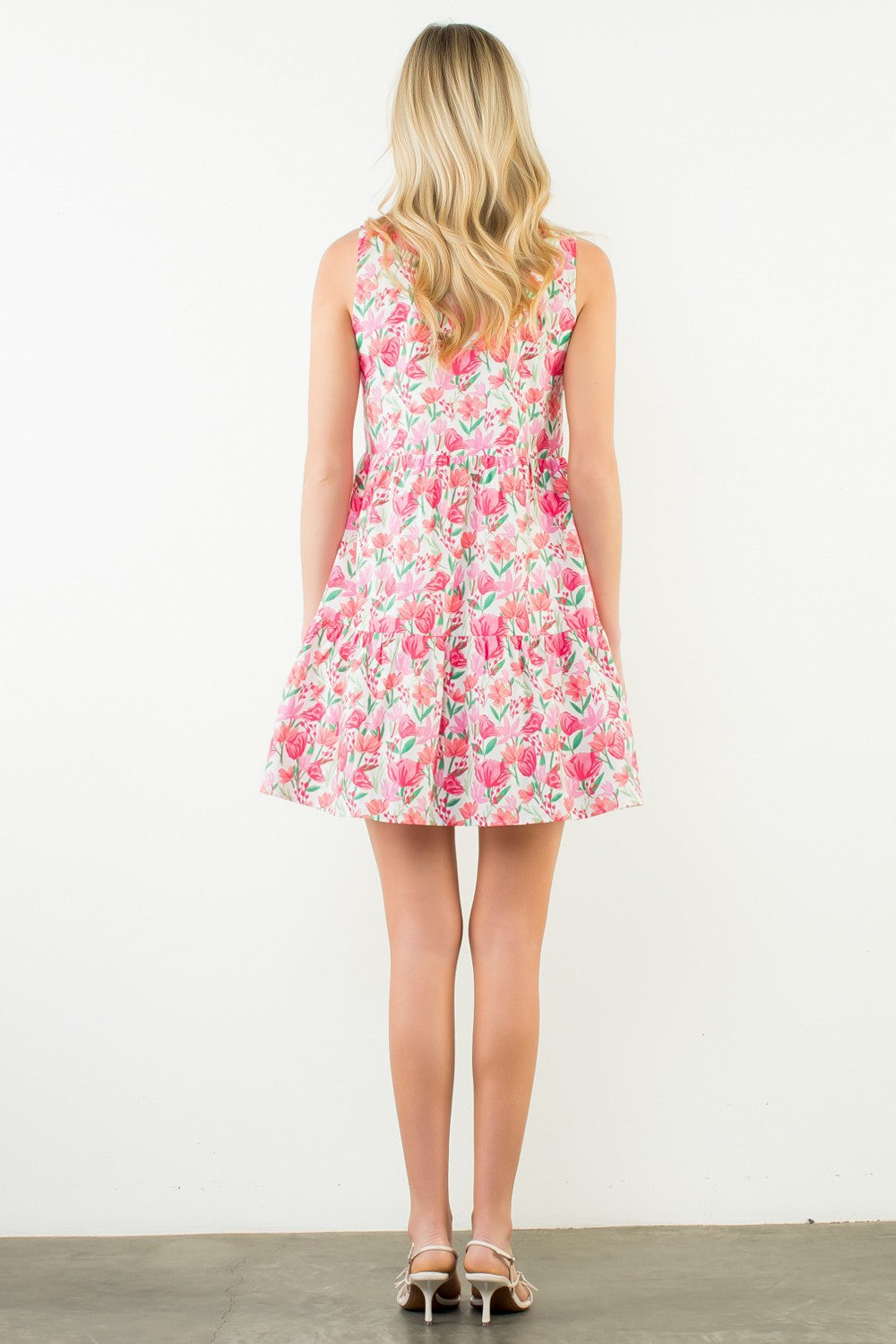 Mixed Media Tulip Dress