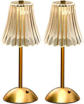 ShipItFurniture - Gold Rechargeable Battery Cordless Table Lamp Pack