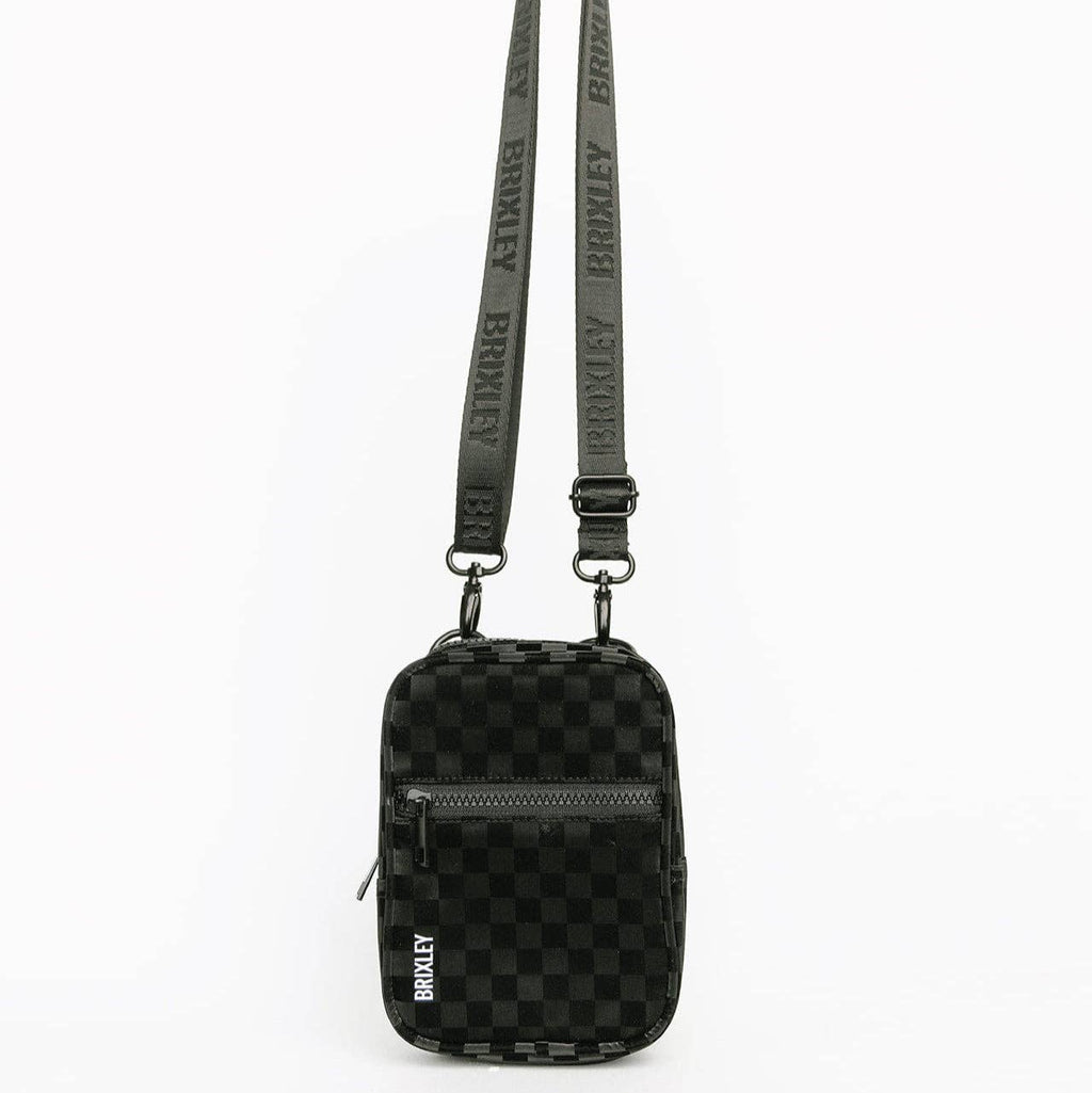 Brixley Bags - Shadow Checkered Crossbody Sling