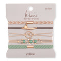 K'lani hair tie bracelets - "Reflect"