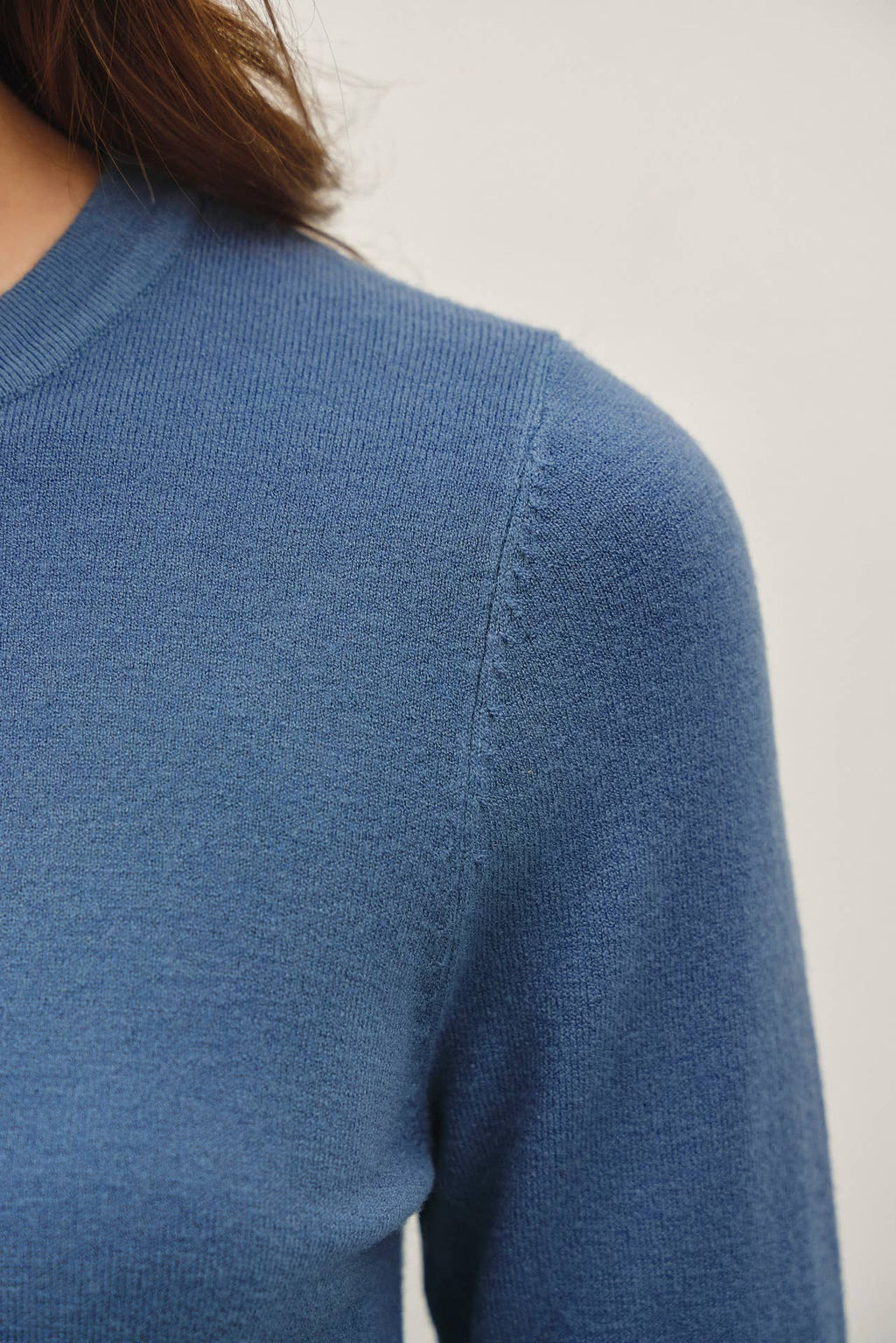 Be Cool - NEW COLOR-VISCOSE CREW NECK SOFT KNIT SWEATER