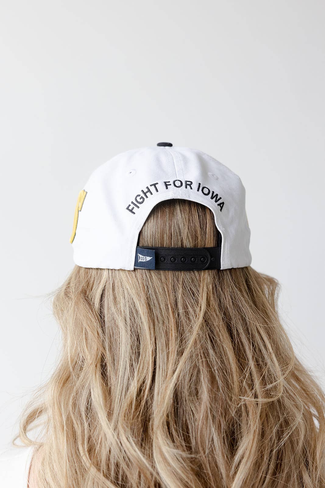 Gameday Social Apparel Co.® - Iowa Phipps Split Hat 5 Panel Canvas Baseball Hat