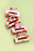 Mini Rectangle Pattern Hair Claw Clips