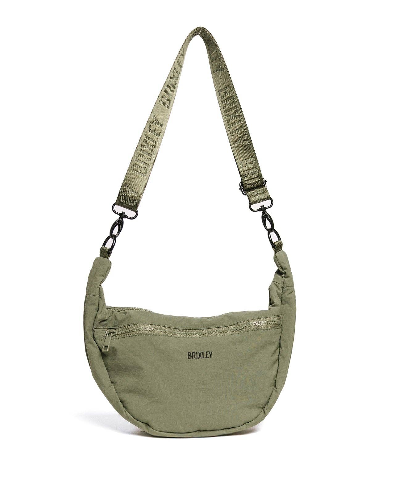 Brixley Bags - Basil Crescent Bag
