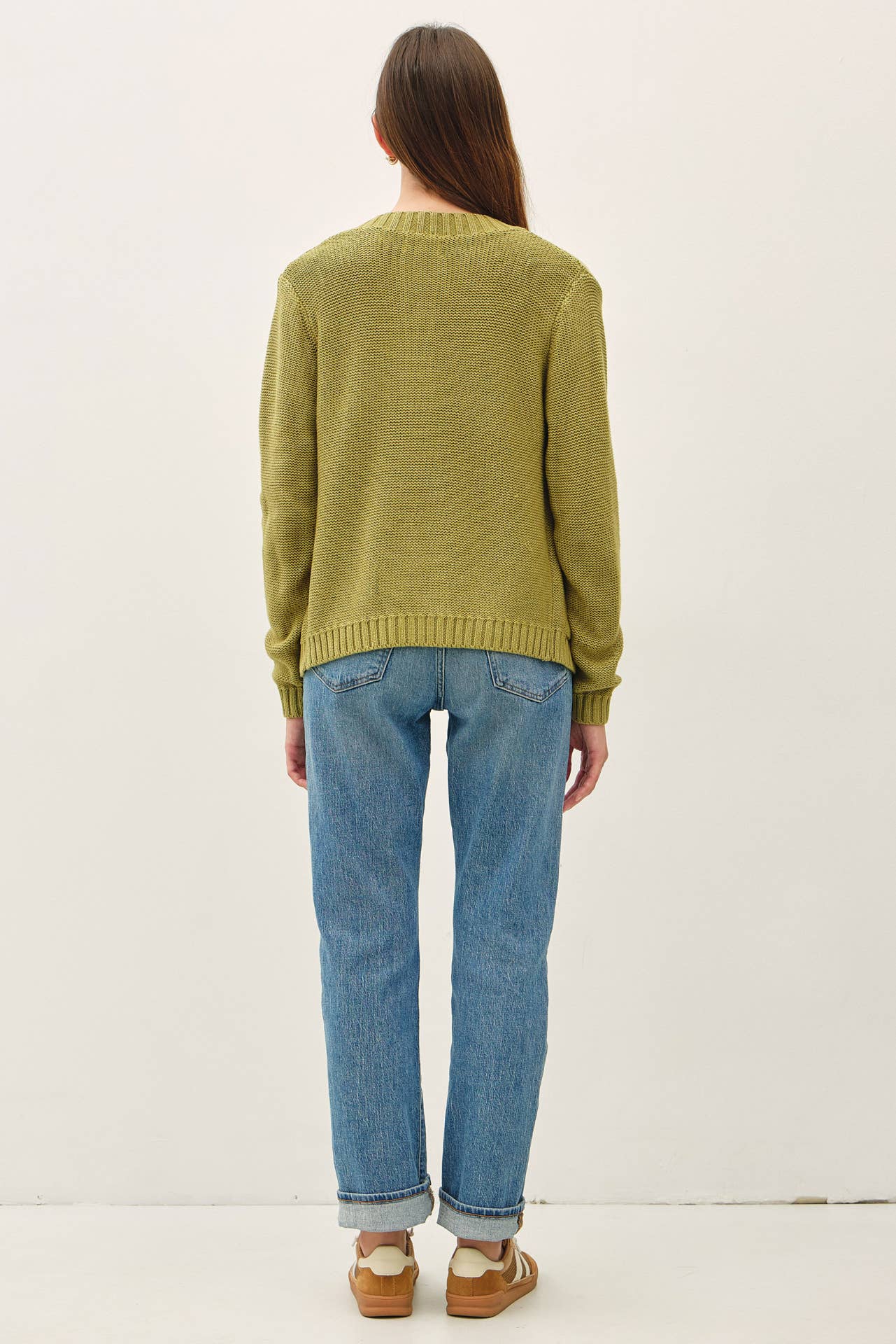 Be Cool - OPEN CARDIGAN WITH RIBBED EDGES