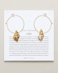 Sea Seeker Hoop Earrings