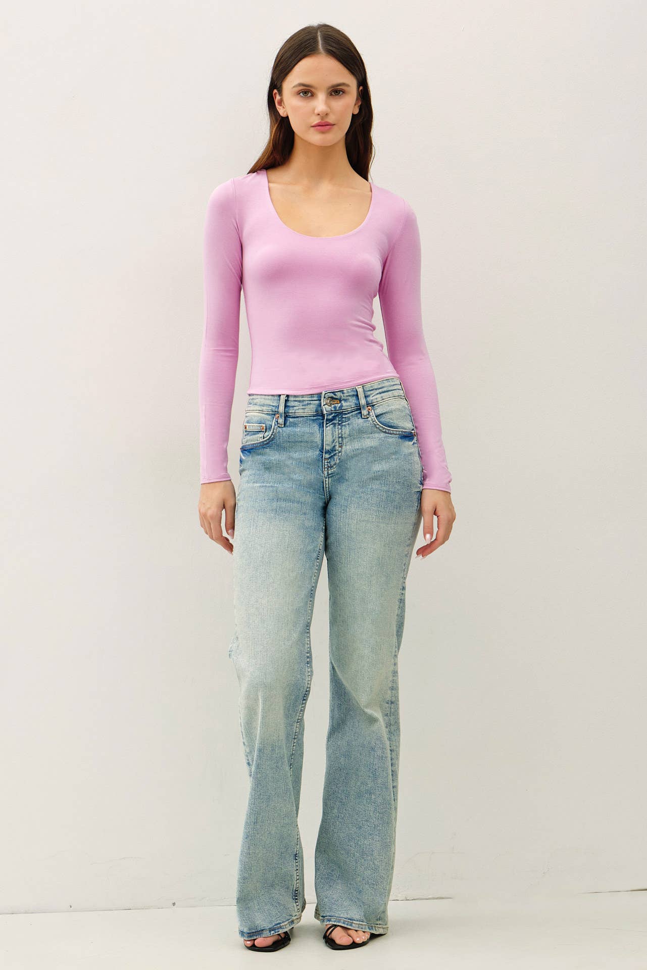 Be Cool - 26FW NEW SHADE[SOFT CORE]BASIC LONG SLEEVE TOP