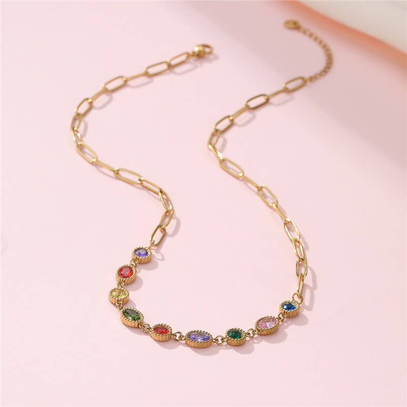 GEMSTONE NECKLACE| 40NK9722